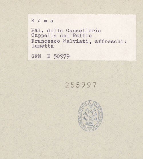 Rückseite von bh255997_recto