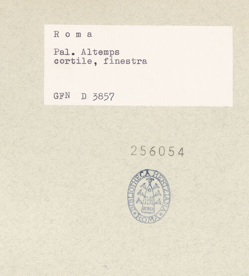 Rückseite von bh256054_recto