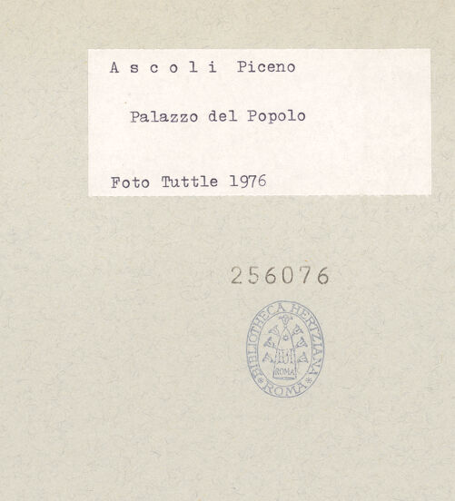 Rückseite von bh256076_recto