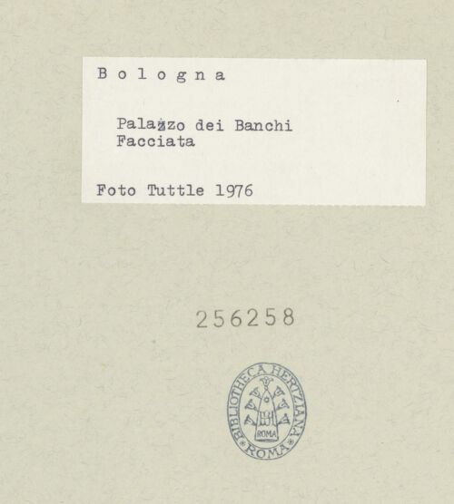 Rückseite von bh256258_recto