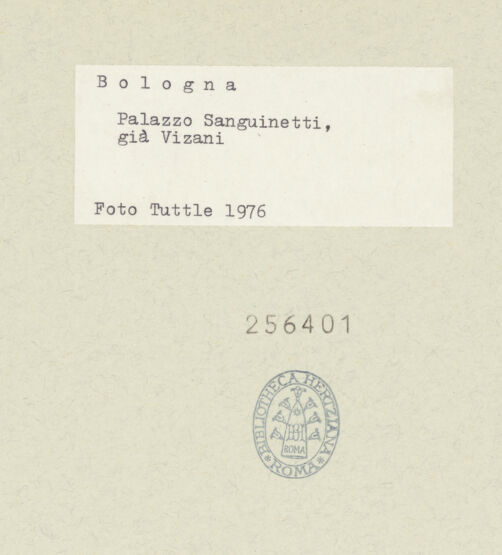 Rückseite von bh256401_recto