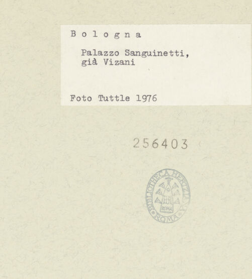 Rückseite von bh256403_recto