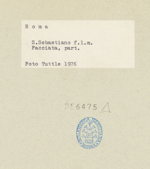 Rückseite von bh256475_recto