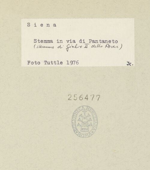 Rückseite von bh256477_recto