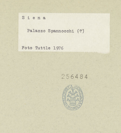 Rückseite von bh256484_recto