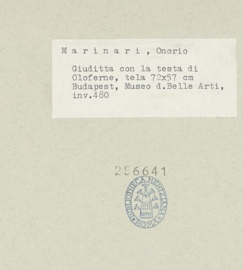 Rückseite von bh256641_recto