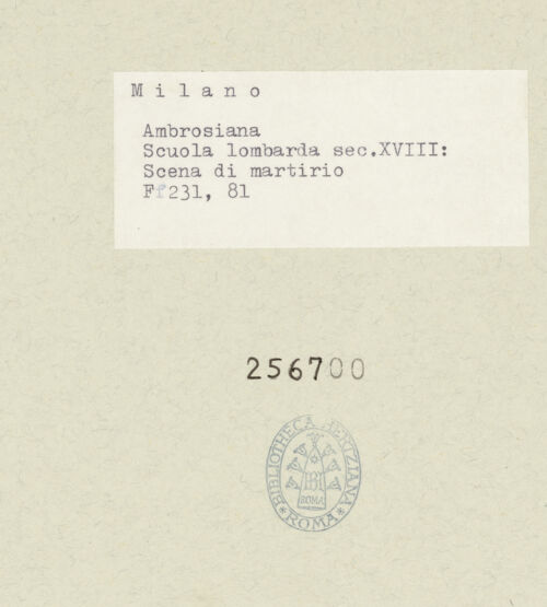 Rückseite von bh256700_recto