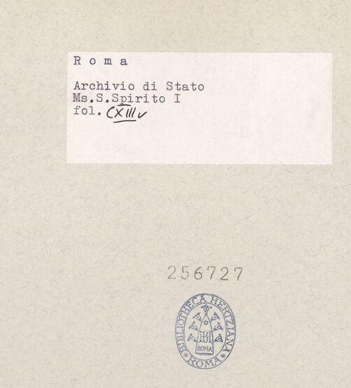 Rückseite von bh256727_recto