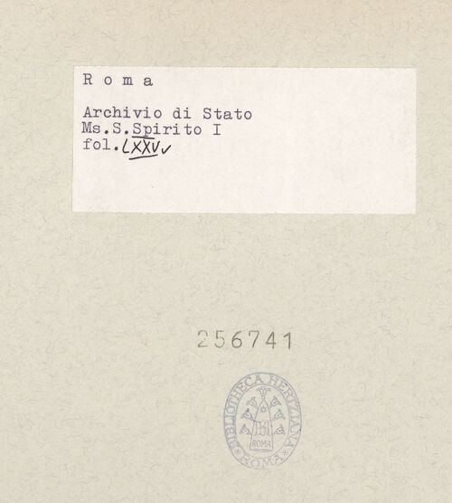 Rückseite von bh256741_recto