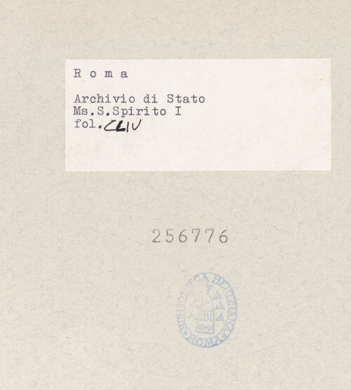 Rückseite von bh256776_recto