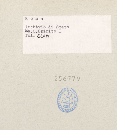 Rückseite von bh256779_recto