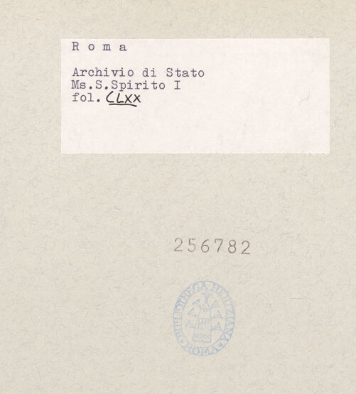 Rückseite von bh256782_recto