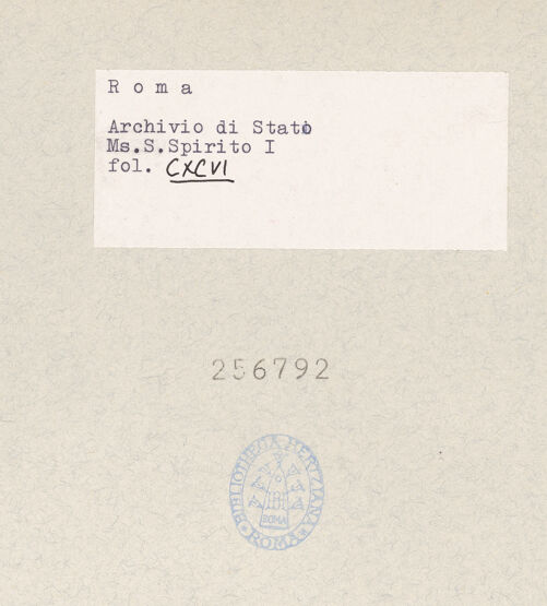 Rückseite von bh256792_recto