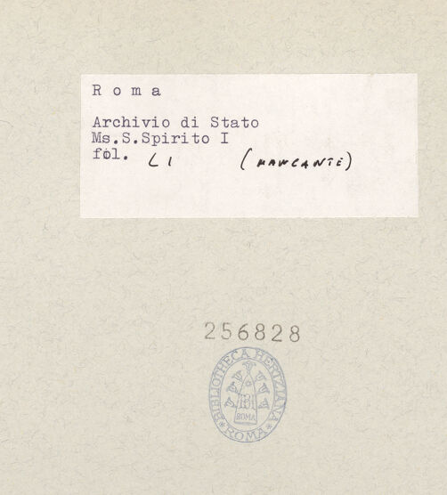 Rückseite von bh256828_recto