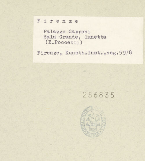 Rückseite von bh256835_recto