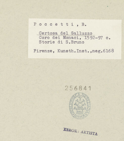 Rückseite von bh256841_recto