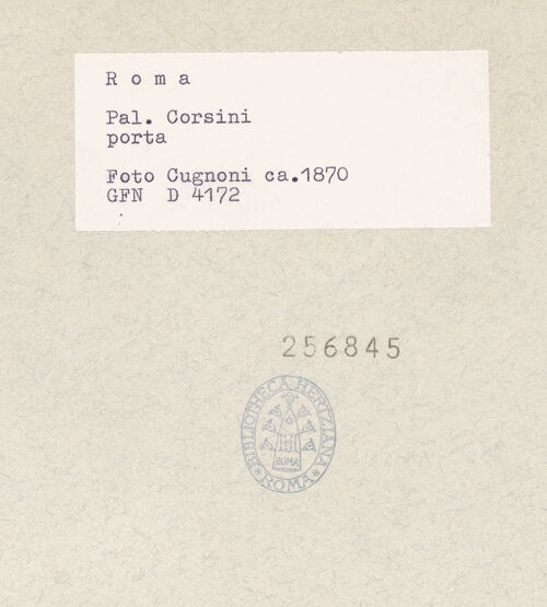 Rückseite von bh256845_recto