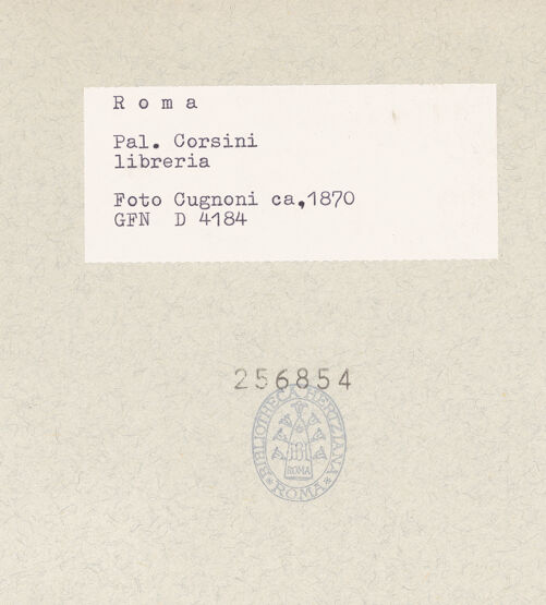 Rückseite von bh256854_recto