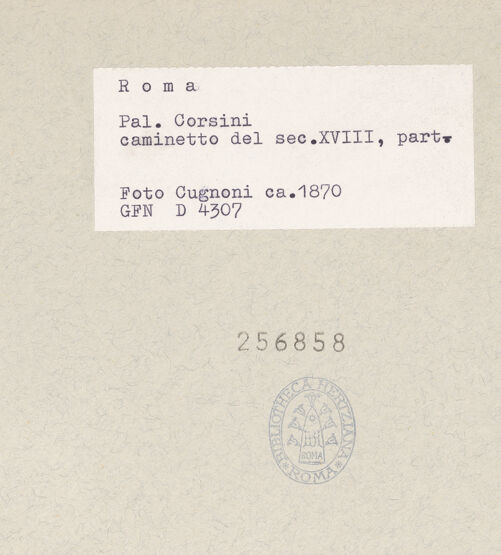 Rückseite von bh256858_recto