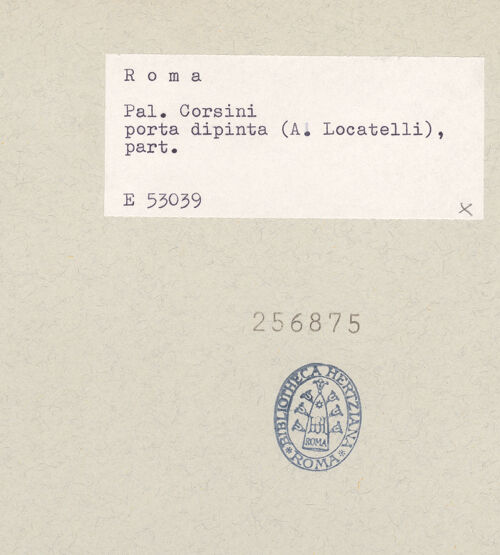 Rückseite von bh256875_recto