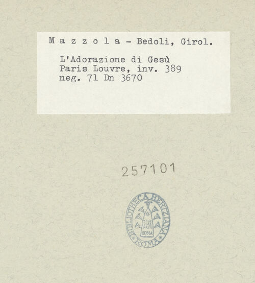 Rückseite von bh257101_recto