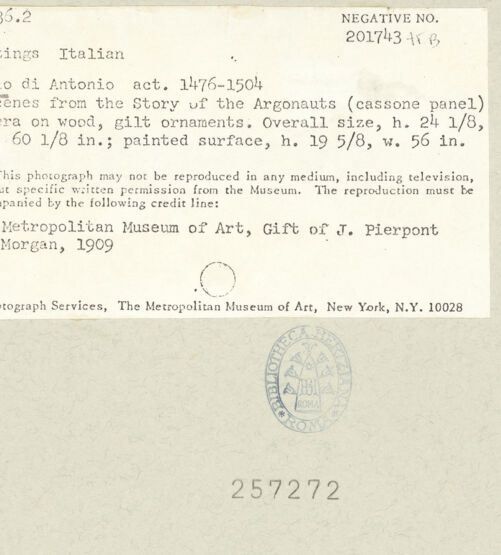 Rückseite von bh257272_recto