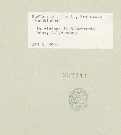 Rückseite von bh257311_recto