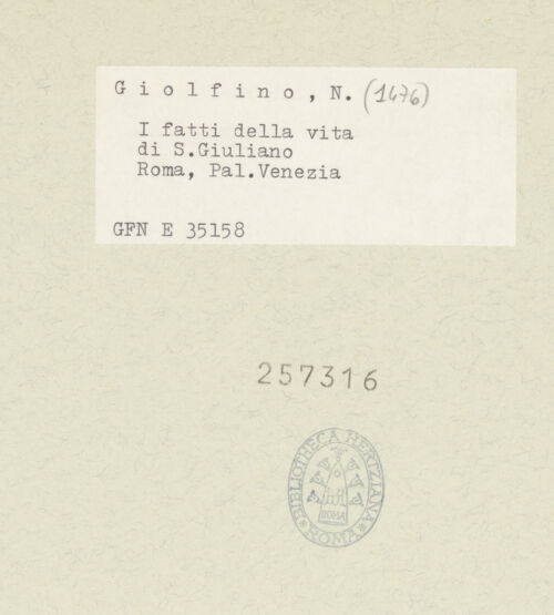 Rückseite von bh257316_recto