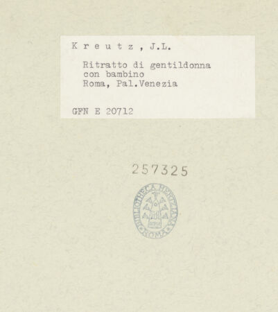 Rückseite von bh257325_recto