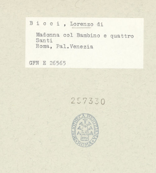 Rückseite von bh257330_recto