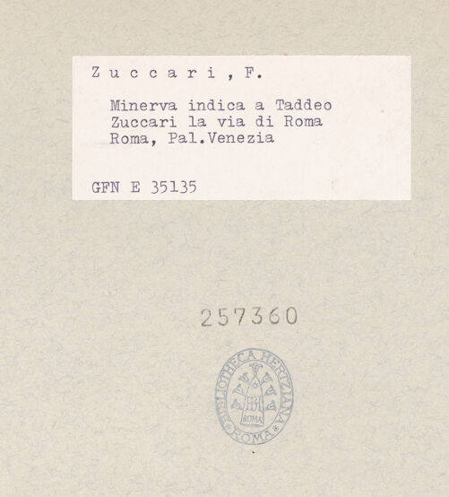 Rückseite von bh257360_recto