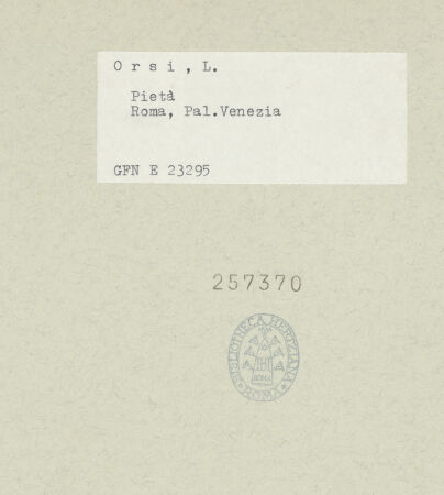 Rückseite von bh257370_recto