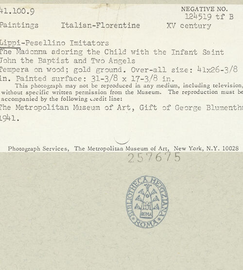 Rückseite von bh257675_recto