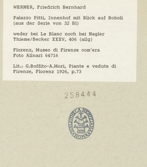 Rückseite von bh258444_recto