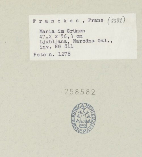 Rückseite von bh258582_recto