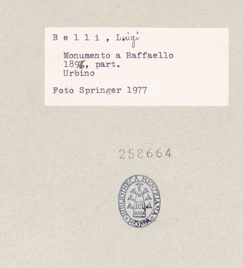 Rückseite von bh258664_recto