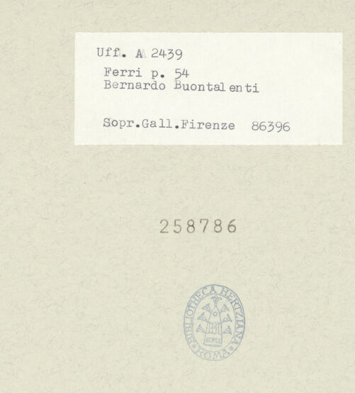 Rückseite von bh258786_recto