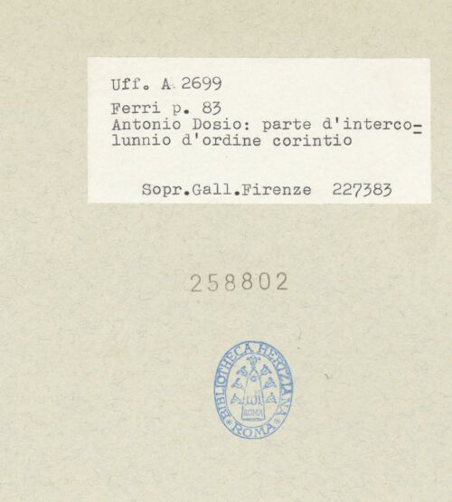 Rückseite von bh258802_recto