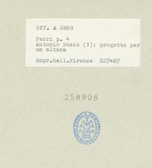 Rückseite von bh258908_recto