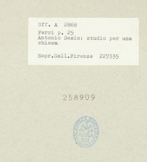 Rückseite von bh258909_recto