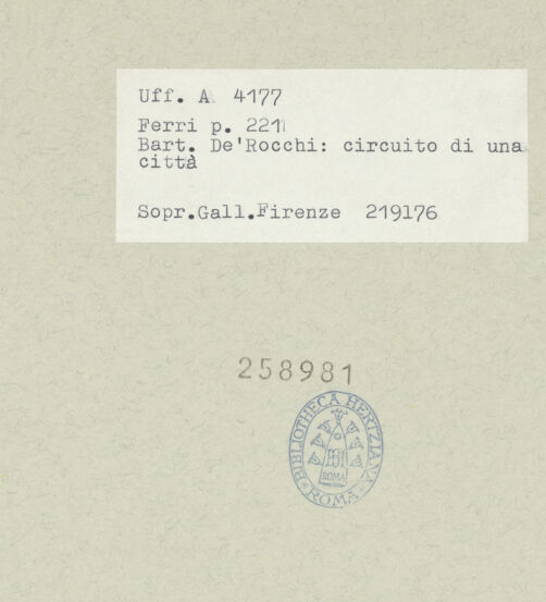 Rückseite von bh258981_recto