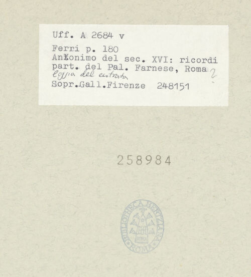 Rückseite von bh258984_recto