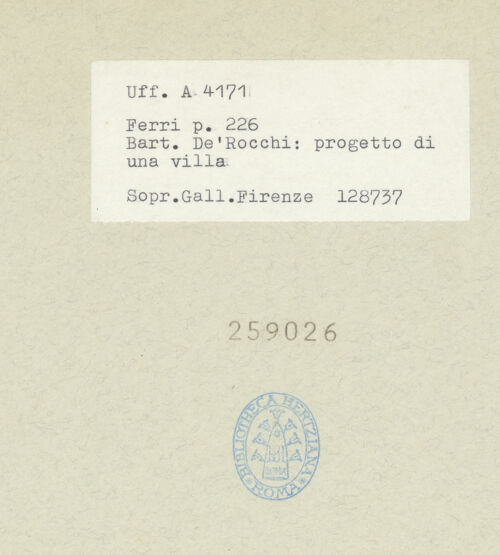 Rückseite von bh259026_recto