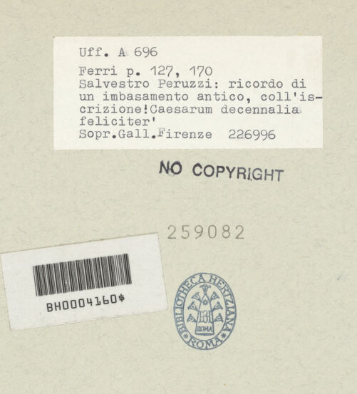 Rückseite von bh259082_recto