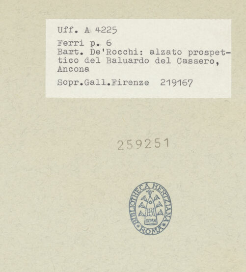 Rückseite von bh259251_recto