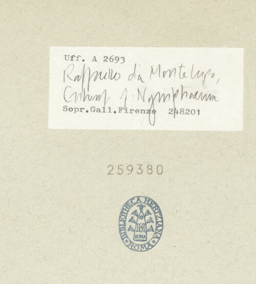 Rückseite von bh259380_recto