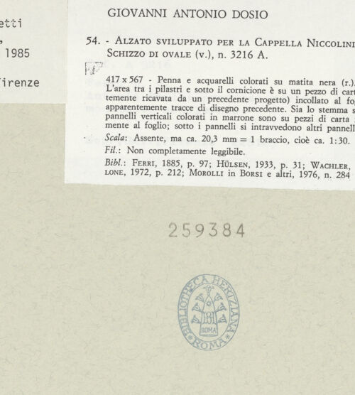 Rückseite von bh259384_recto