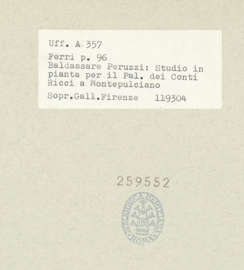 Rückseite von bh259552_recto