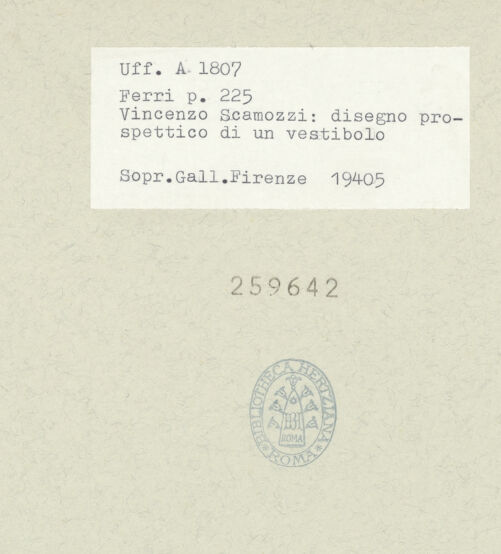 Rückseite von bh259642_recto