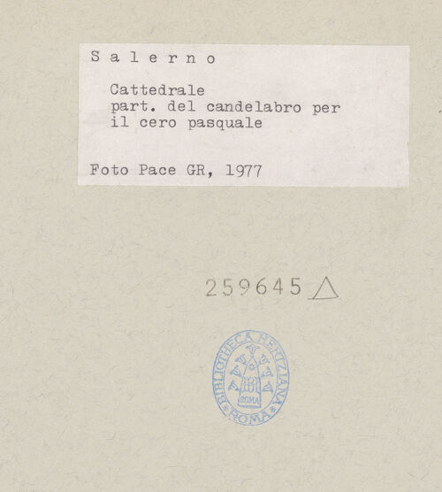 Rückseite von Pace, Valentino [https://www.deutsche-digitale-bibliothek.de/content/lizenzen/rv-ez/] Detail: oberes Teil mit Schaft, Knoten und Kapitell, bh259645_recto. Foto: Pace, Valentino.